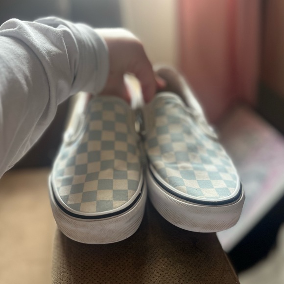 VANS BABY/LIGHT BLUE CHECKERED - Picture 2 of 5